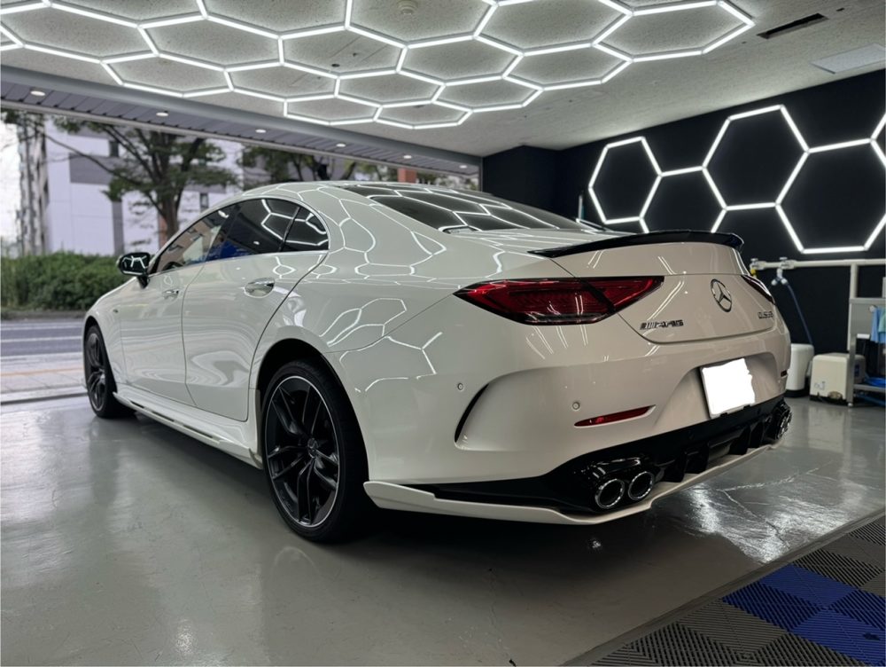 メルセデスベンツ CLS 洗車 コーティング 横浜