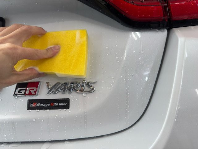 トヨタ GRヤリス クリーニング 脱脂