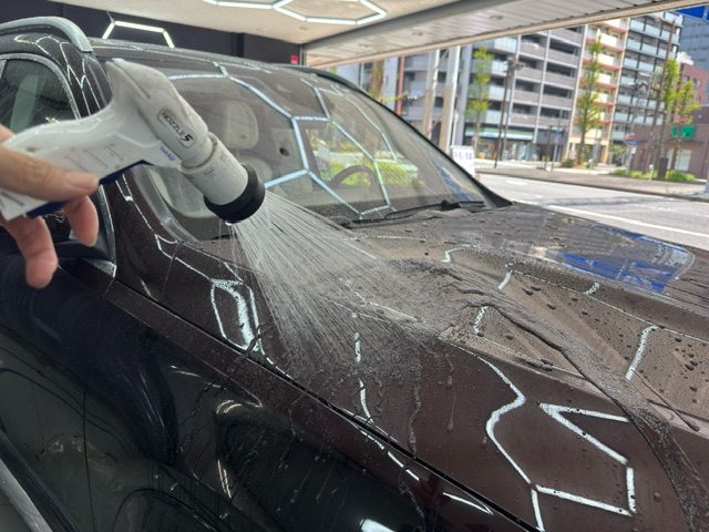 マイバッハ GLS600 純水 純水洗車 横浜 西区