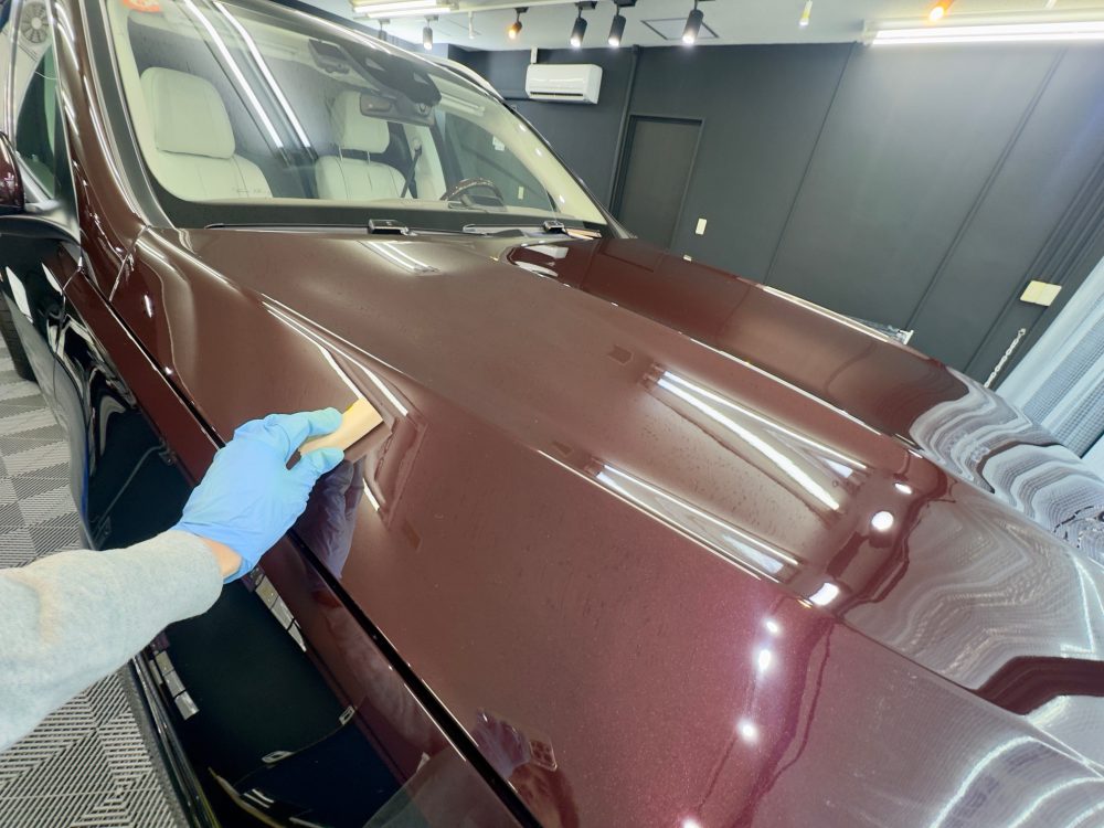 メルセデスベンツ マイバッハ GLS600 セラミックコーティング 塗布