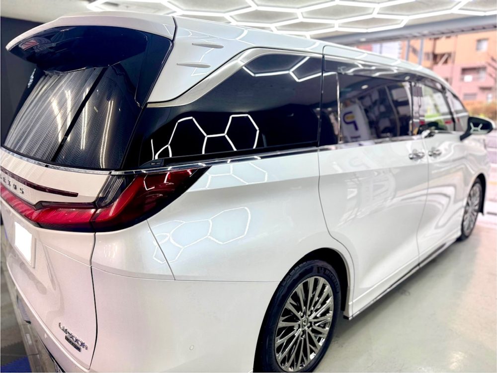 レクサスLM コーティング屋 横浜 横浜ハンマーヘッド 日産グローバル本社 京急本社ビル 横浜駅 西区 戸部町