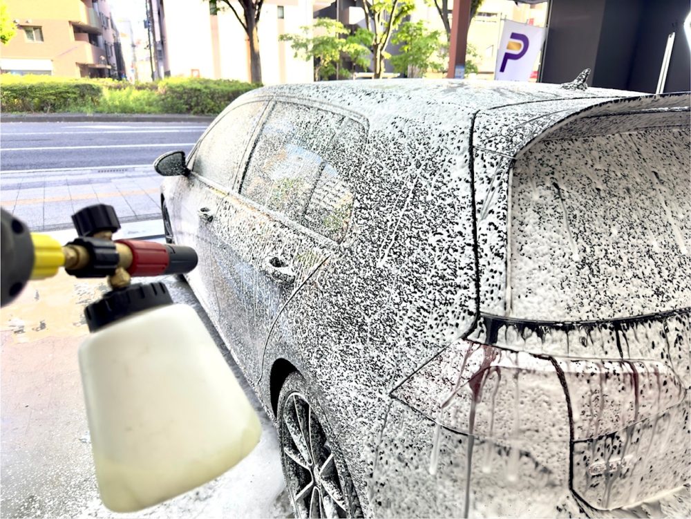 フォルクスワーゲン ゴルフGTI アルカリ性シャンプー 横浜 西区