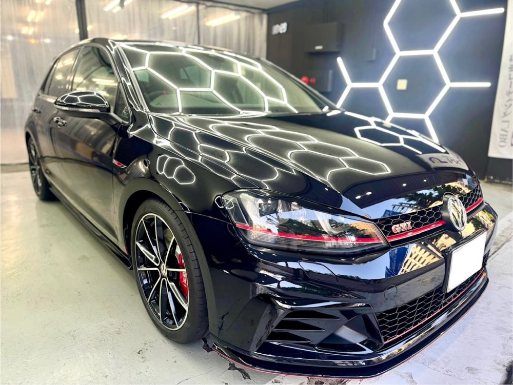 フォルクスワーゲン ゴルフGTI セラミックコーティング ガラスコーティング 洗車 横浜