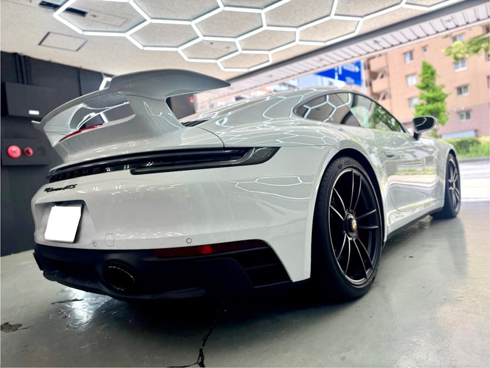 ポルシェ カレラ 911 洗車 横浜 横浜中華街 山下公園 マリンタワー 横浜ハンマーヘッド