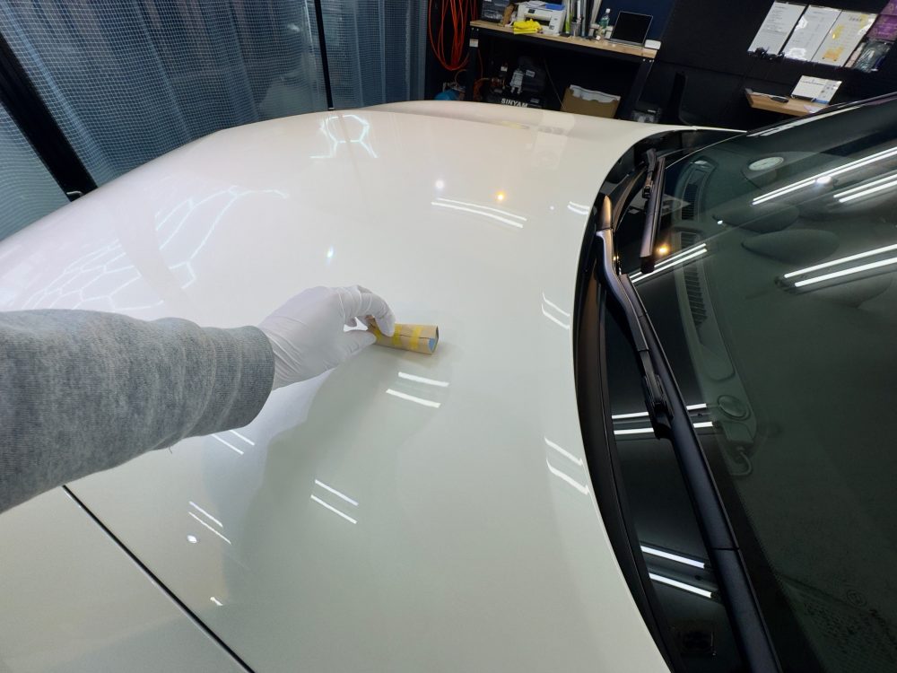 日産 フェアレディ Z コーティング 塗布 １層目