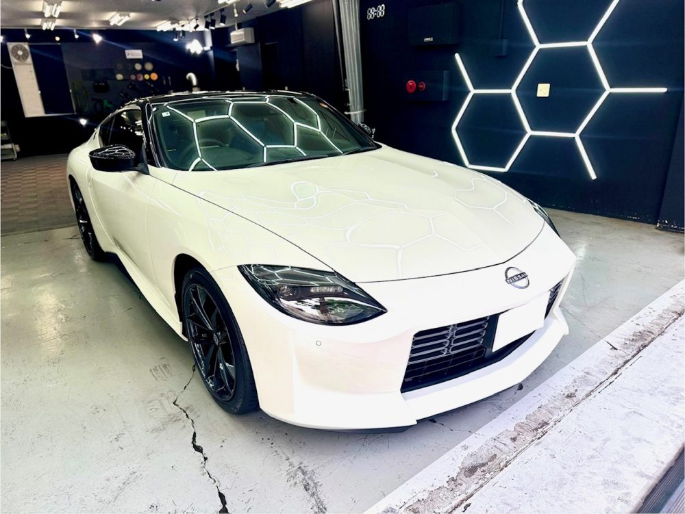 日産 フェアレディZ 洗車 コーティング 横浜 西区 横浜ハンマーヘッド そごう横浜 パシフィコ横浜