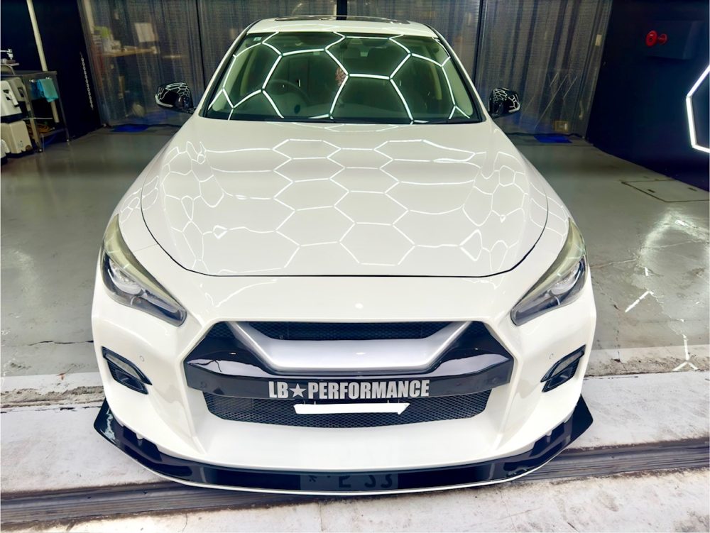 日産スカイライン LB 車高短 洗車 横浜 西区 中区 神奈川区 磯子区 港南区 川崎市