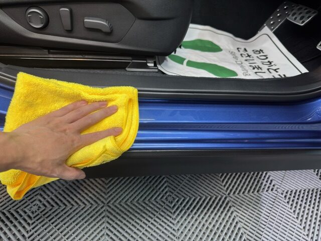 スバル クロストレック セラミックコーティング ドア内側コーティング 横浜