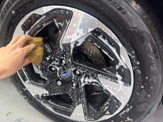 スバル クロストレック ホイール 洗車 横浜