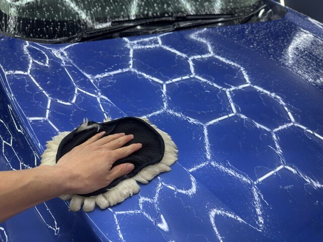 スバル クロストレック ムートングローブ ムートン洗車 横浜