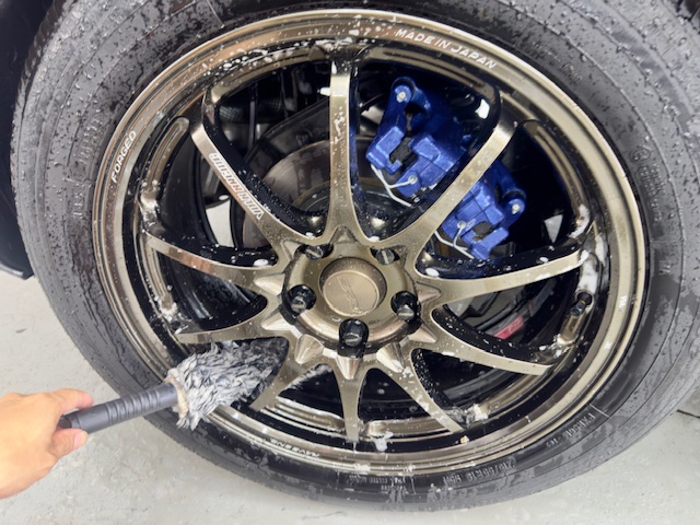 CX30 ホイール 洗車 ホイールブラシ 横浜
