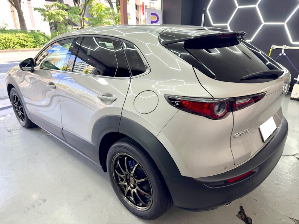 CX30 洗車 コーティング 横浜 西区 ランドマークタワー クイーンズスクエア横浜 赤レンガ倉庫