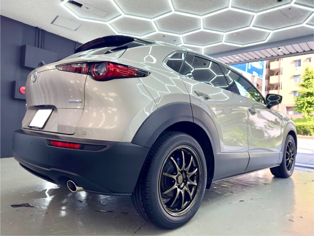 CX30 洗車 光沢 艶