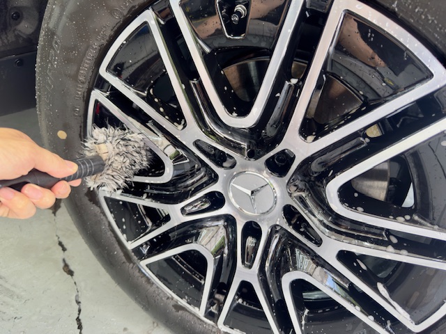 メルセデスベンツ Gクラス ホイール 洗車 洗車ブラシ