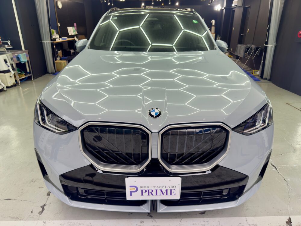 BMW X3 セラミックコーティング ガラスコーティング 横浜 西区 戸部町