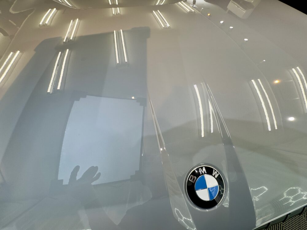 BMW X3 ディスカバリーライト ムラ確認