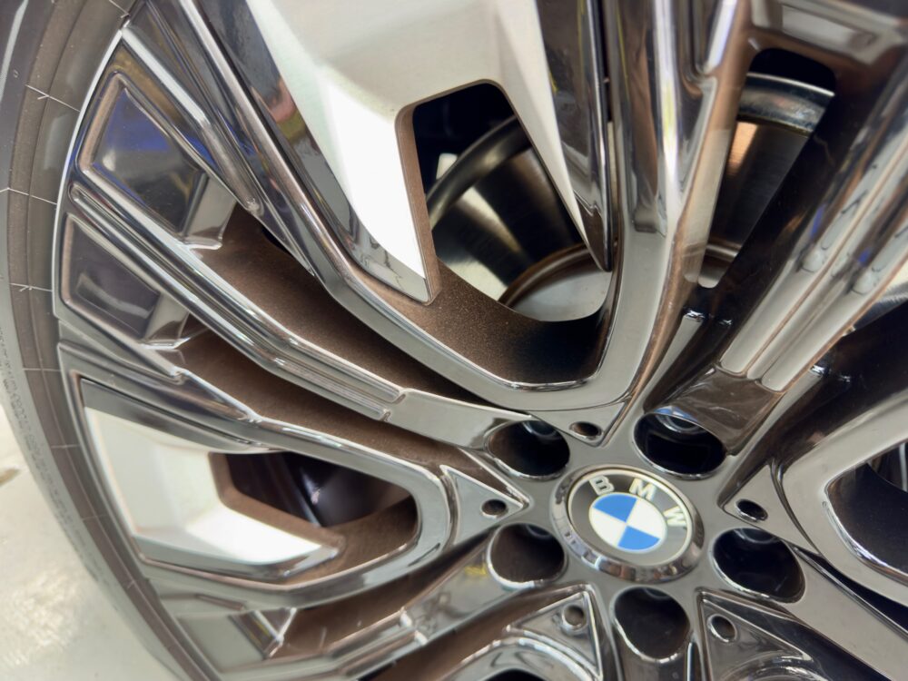 BMW X3 ホイール ダスト汚れ