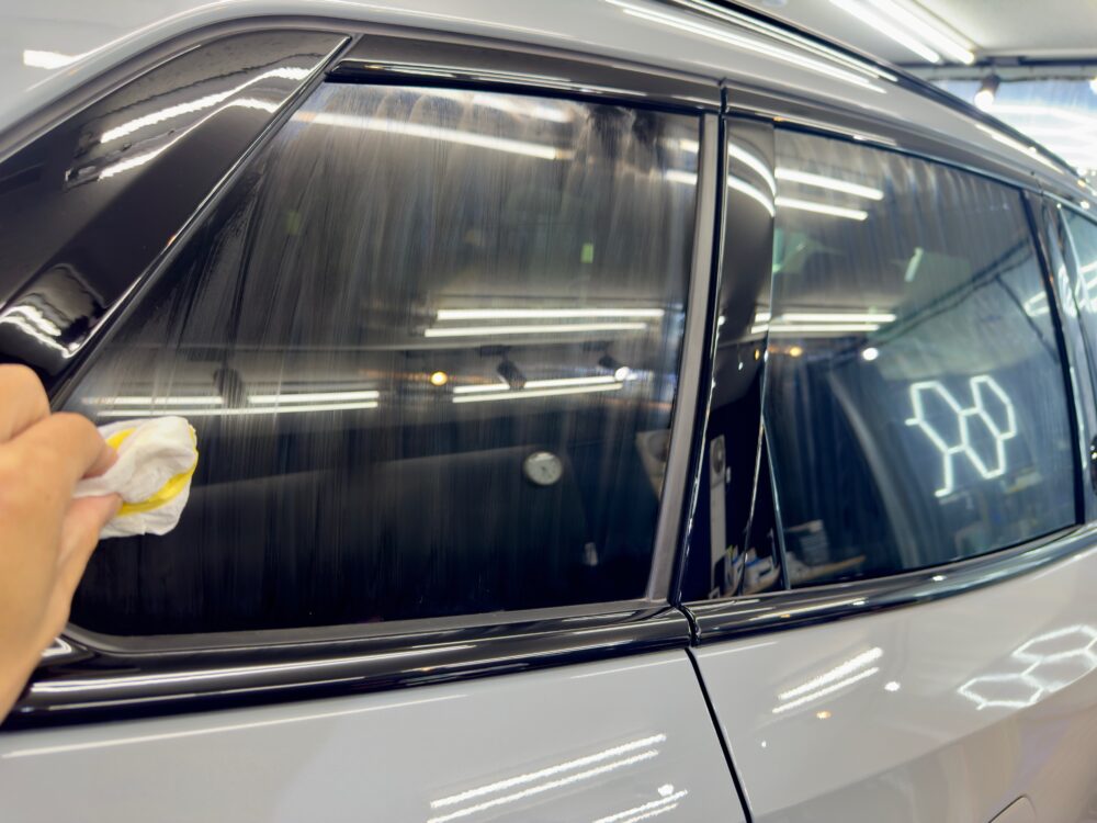BMW X3 窓ガラスコーティング 横浜