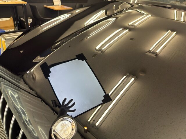 GLE53 ディスカバリーライト ムラ 拭き残し 確認