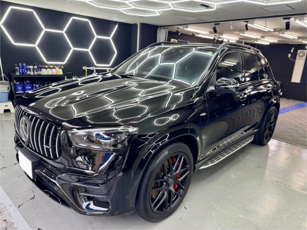【PRIMEセラミックコーティング】メルセデスベンツ GLE53 プライムセラミックコーティングEXE他 東京都新宿区