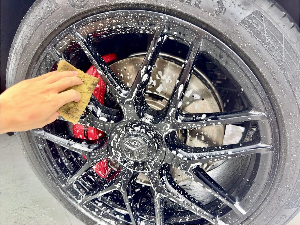 GLE53 ホイール 洗車