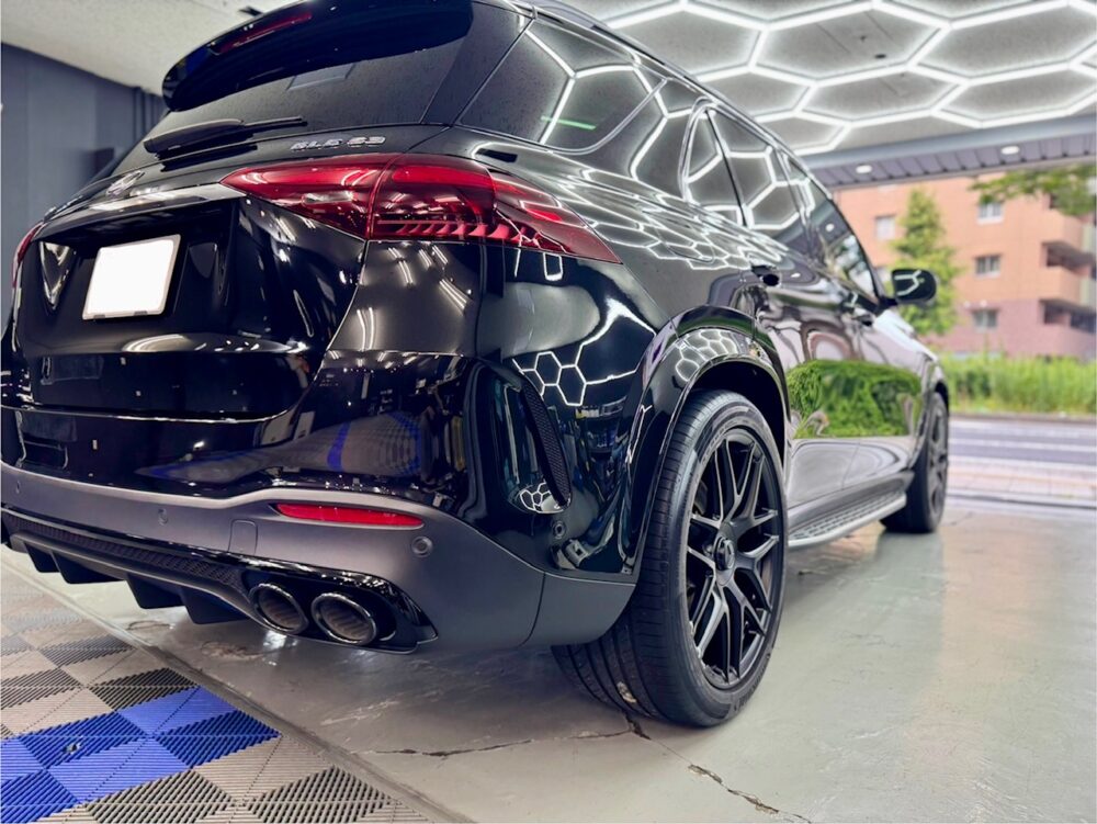 GLE53 ムートン洗車 ムートングローブ 純水洗車 横浜 みなとみらい ランドマークタワー クイーンズスクエア横浜