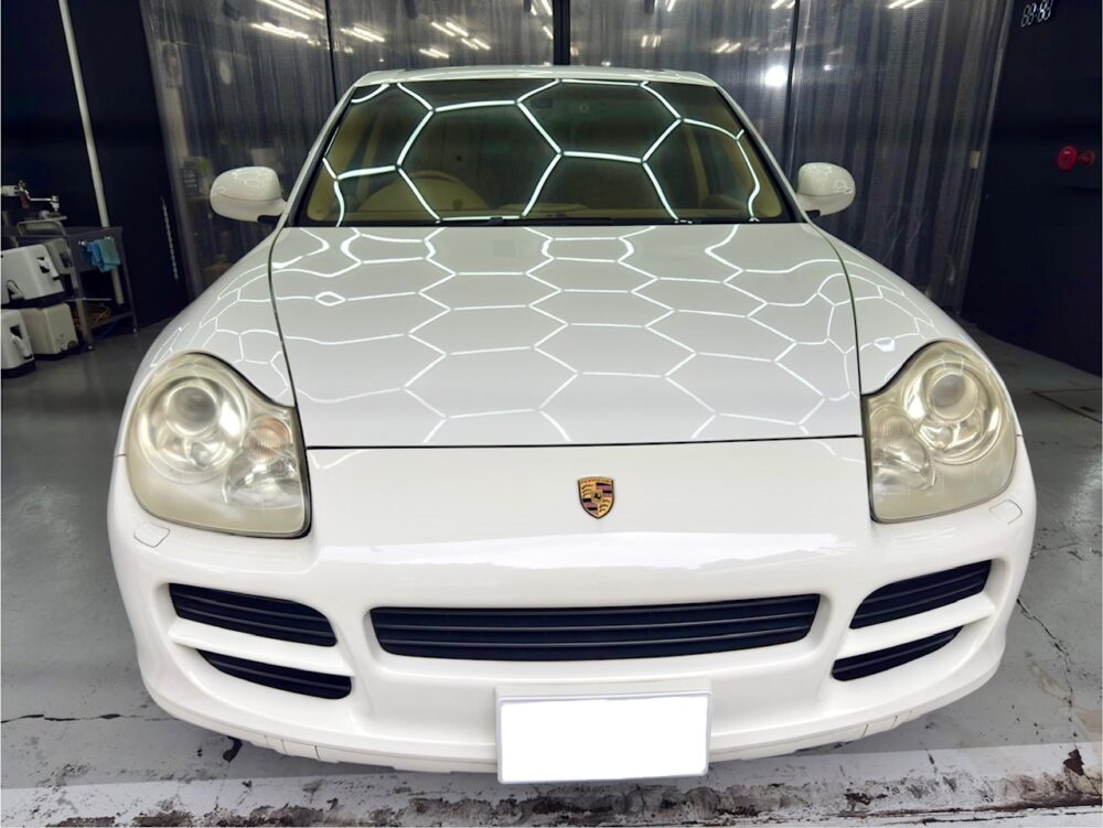 ポルシェ カイエンS プレミアム洗車 横浜