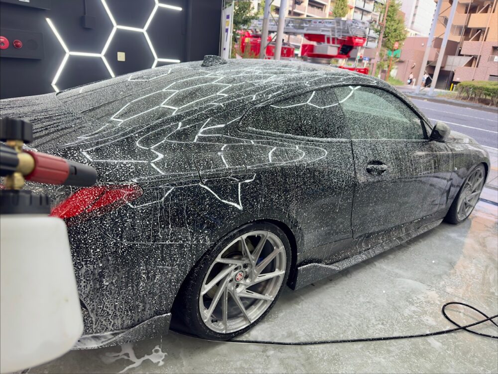 BMW M440i 中性シャンプー フォームガン
