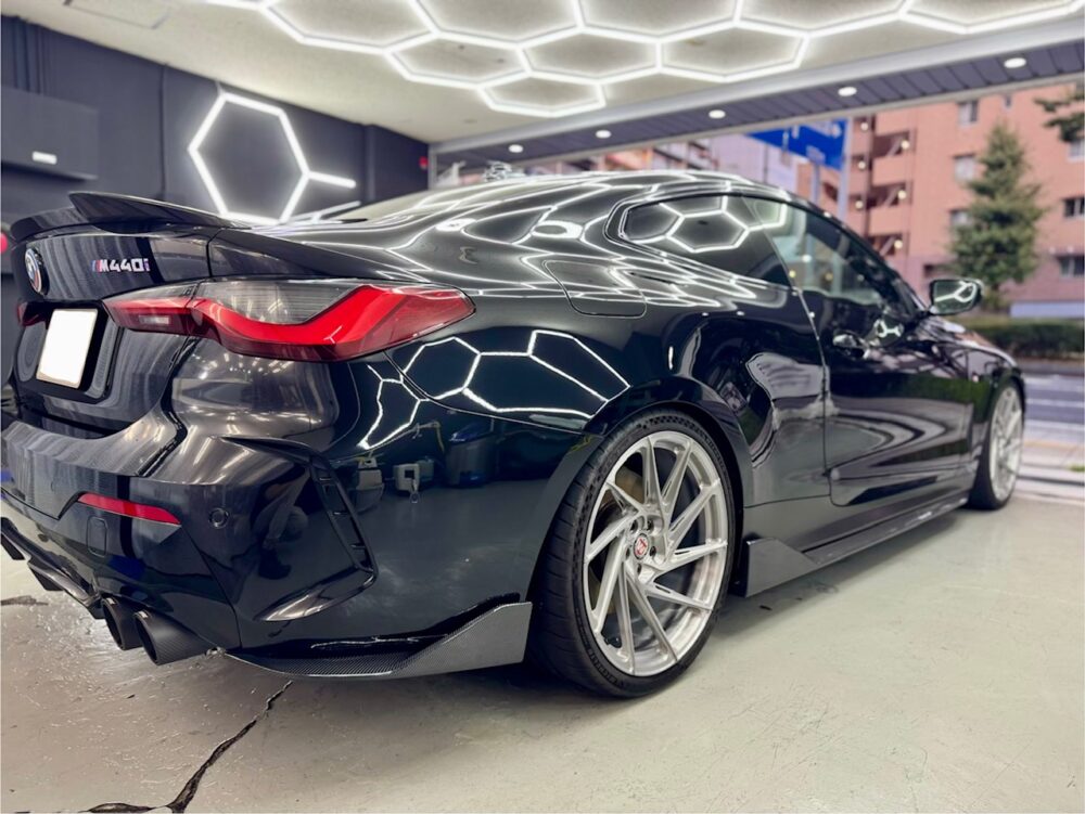 BMW M440i 手洗い洗車 横浜 山下公園 マリンタワー 横浜ハンマーヘッド そごう横浜 パシフィコ横浜