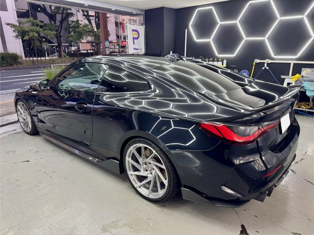 BMW M440i 純水洗車 手洗い洗車 横浜 西区 赤レンガ倉庫 横浜スタジアム 横浜中華街
