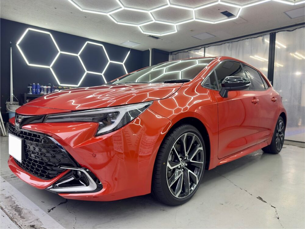 【PRIMEセラミックコーティング】トヨタ カローラスポーツ プライムセラミックコーティングEXE他 横浜市神奈川区