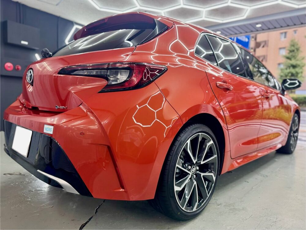 カローラスポーツ 洗車 コーティング 横浜 みなとみらい ランドマークタワー クイーンズスクエア横浜 赤レンガ倉庫