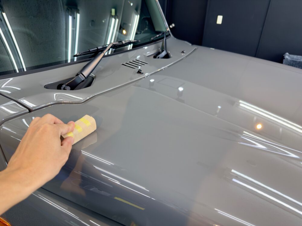 ジムニーシエラ セラミックコーティング塗布