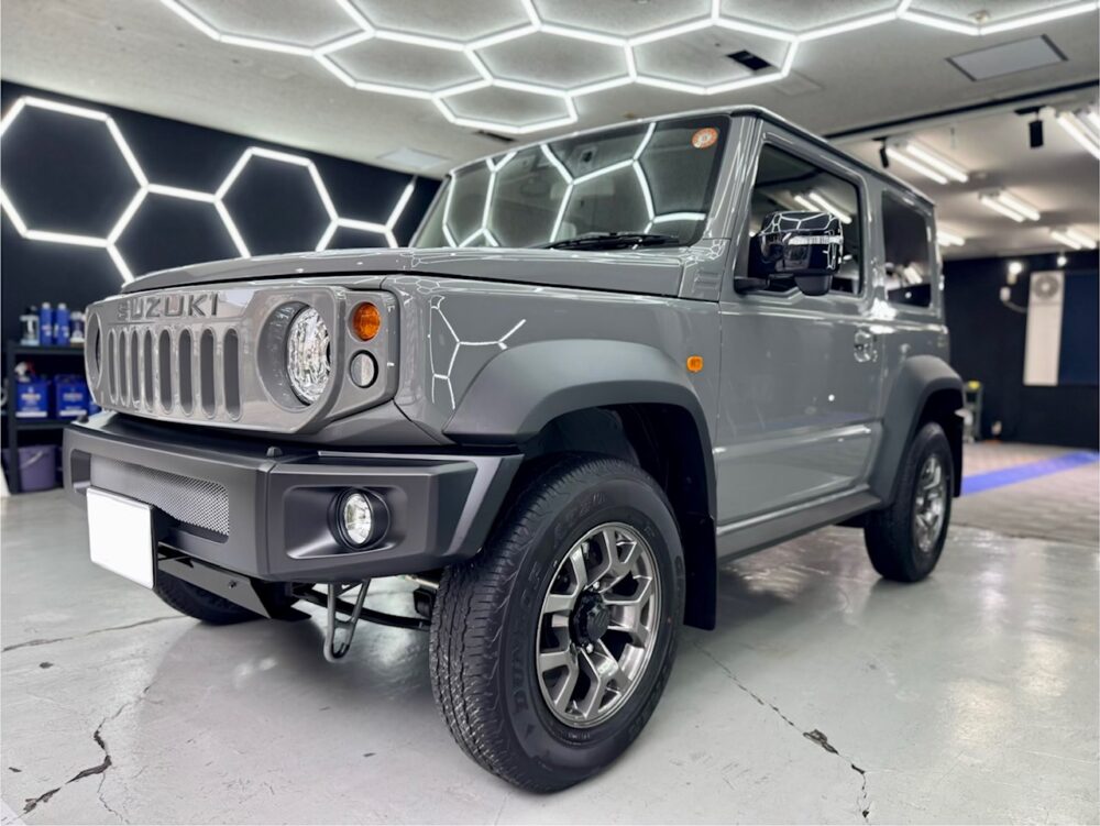 【PRIMEセラミックコーティング】スズキ ジムニーシエラ プライムセラミックコーティング 横浜市西区