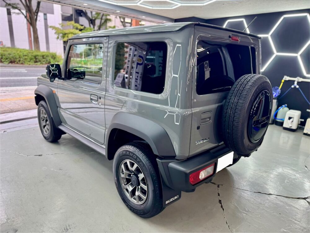 ジムニーシエラ 手洗い洗車 コーティング 横浜 川崎 鎌倉 藤沢 茅ヶ崎 大和 座間 綾瀬 海老名 厚木 町田