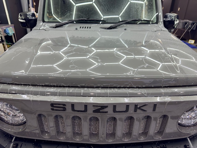 ジムニーシエラ 純水洗車 純水すすぎ