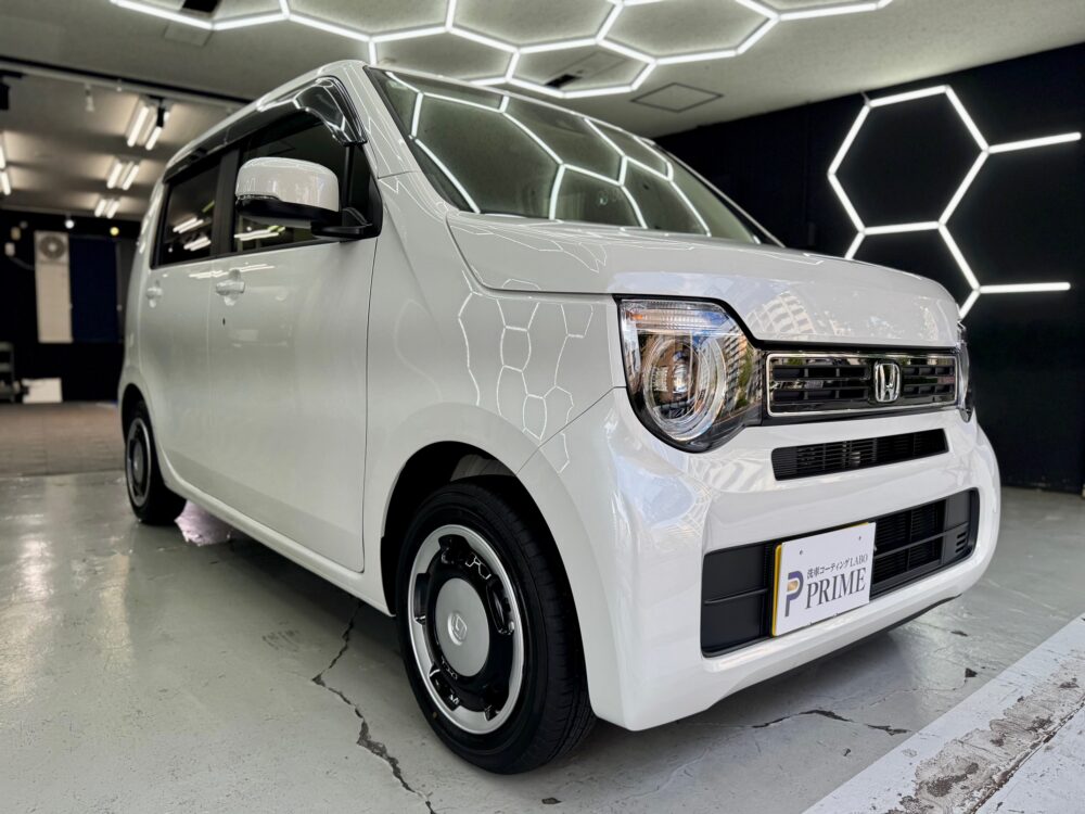 ホンダ NWGN コーティング 横浜 みなとみらい ランドマークタワー クイーンズスクエア横浜 赤レンガ倉庫 横浜ハンマーヘッド