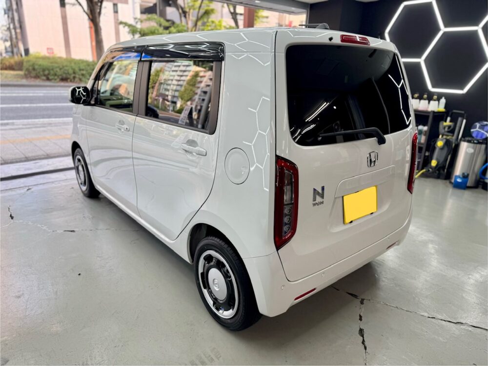 ホンダ NWGN 純水洗車 手洗い洗車 横浜 西区 中区 南区 神奈川区 保土ヶ谷区 港南区 磯子区 川崎
