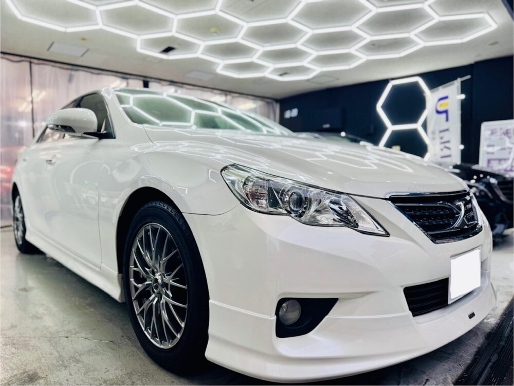 マークX 洗車 艶感