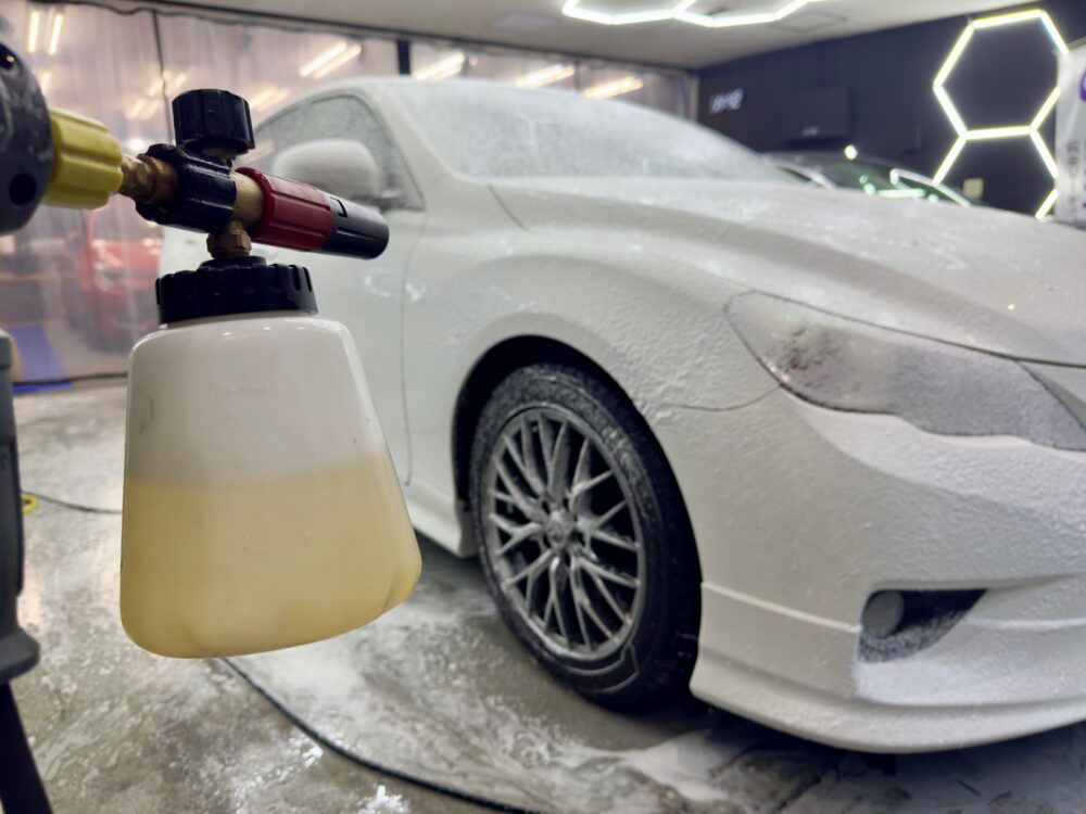 マークX 酸性シャンプー フォームガン