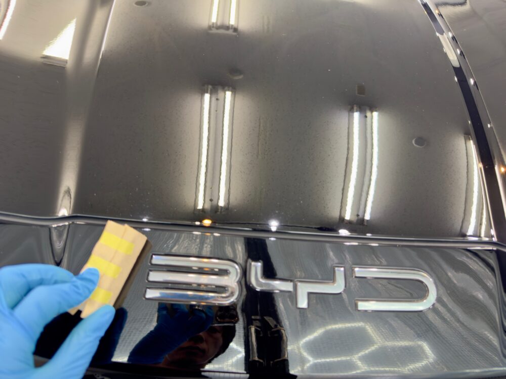 BYD シール セラミックコーティング 塗布