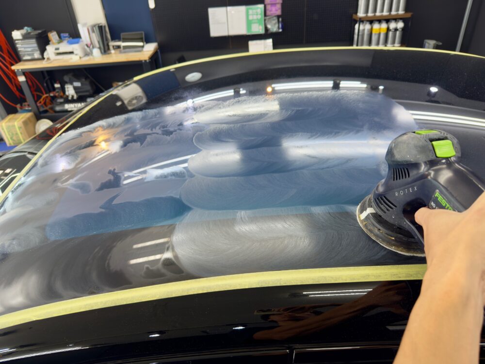 BYD シール ルーフガラス 油膜除去 横浜