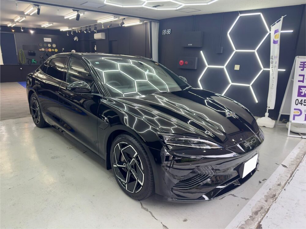 BYD シール 洗車 コーティング 横浜 ランドマークタワー クイーンズスクエア横浜 赤レンガ倉庫 横浜中華街