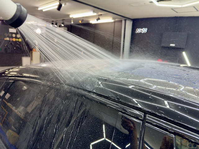 BYD シール 純水洗車 すすぎ 横浜