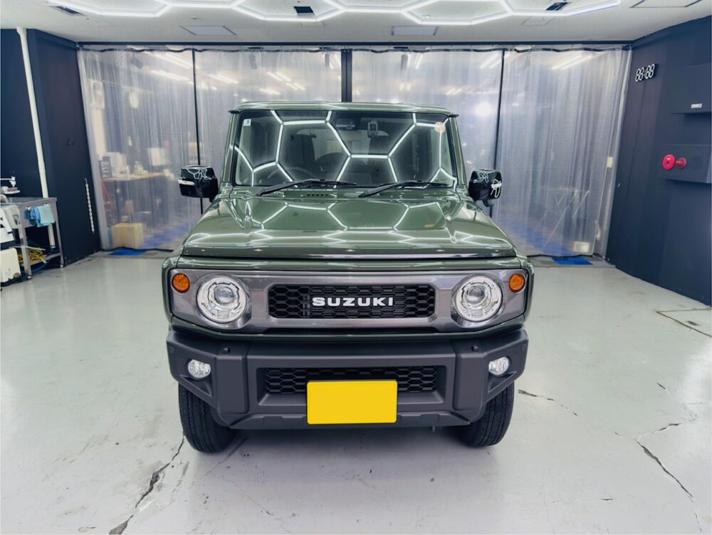 ジムニー セラミックコーティング ガラスコーティング 横浜 西区 戸部町