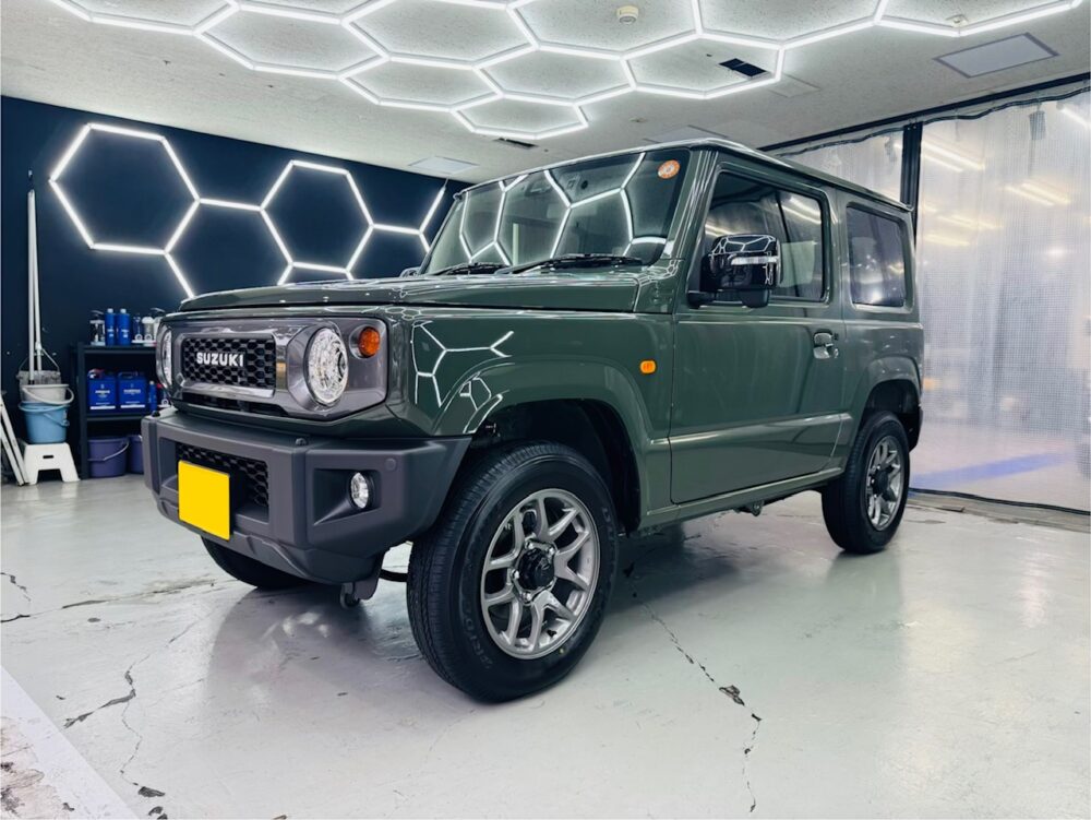 【PRIMEセラミックコーティング】スズキ ジムニー プライムセラミックコーティング他 横浜市西区