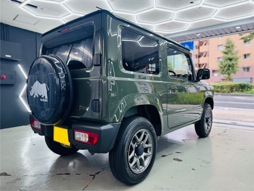 ジムニー 洗車 コーティング 安い 早い 綺麗 横浜 みなとみらい ランドマークタワー クイーンズスクエア横浜