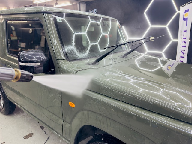 ジムニー 高圧洗浄 横浜