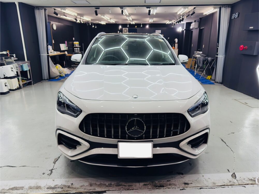メルセデスベンツ GLA ガラスコーティング セラミックコーティング 横浜 西区 戸部町