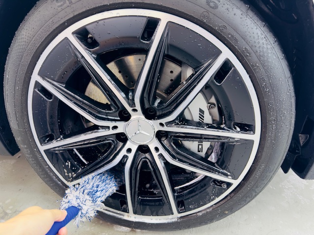メルセデスベンツ GLA ホイール 洗車 ホイールブラシ